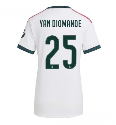 Real Madrid Yan Diomande #25 Kotipaita Naisten 2026-27 Lyhythihainen Real Madrid Yan Diomande #25 Kotipaita Naisten 2026-27 Lyhythihainen